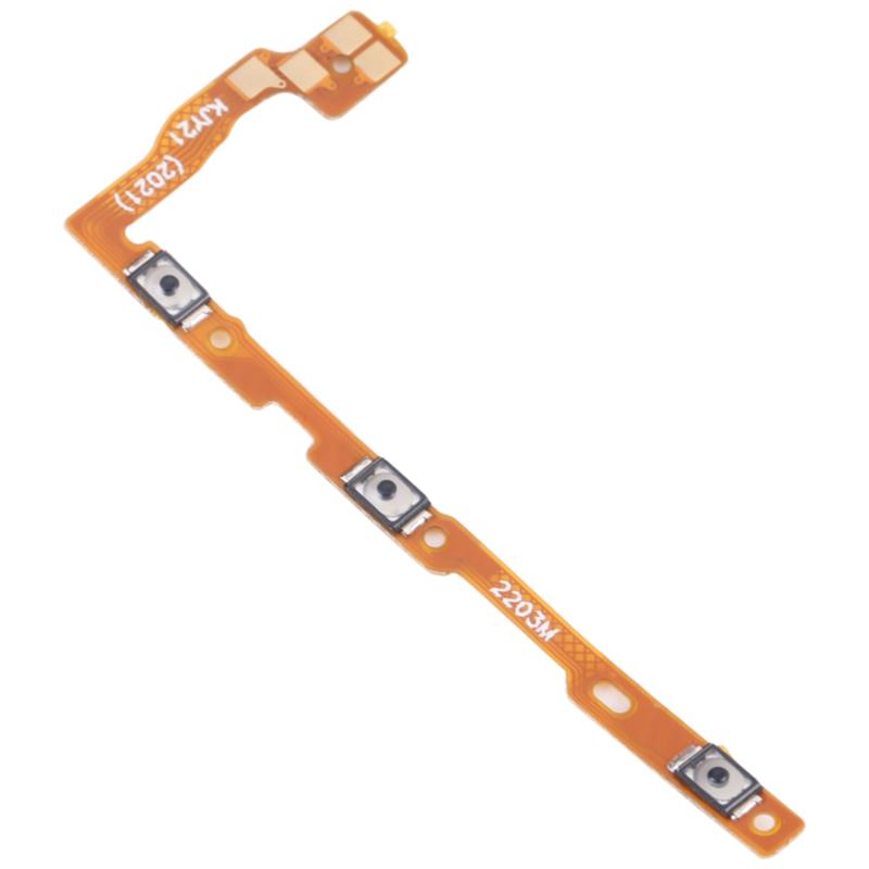 For vivo Y21/Y21a 4G/Y21G/Y21e 4G/Y32 4G Power On/Off and Volume Flex Cable Replacement Part (without Logo)