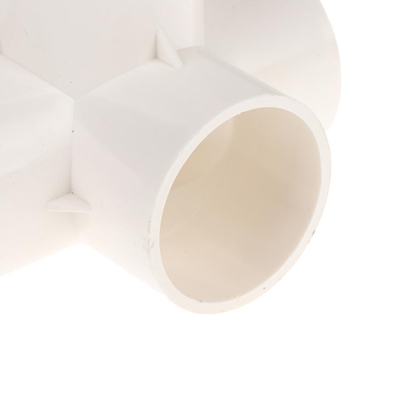 Heavy Duty PVC Pipe Coupler 20/25/32/40/50mm 3/4/5/6 Way 3D Connectors for Agricultural Irrigation DIY Pipe Rack Plumbing Repairs