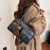 Autumn/Winter 2025 Retro Casual Large Capacity Shoulder Bowling Bag