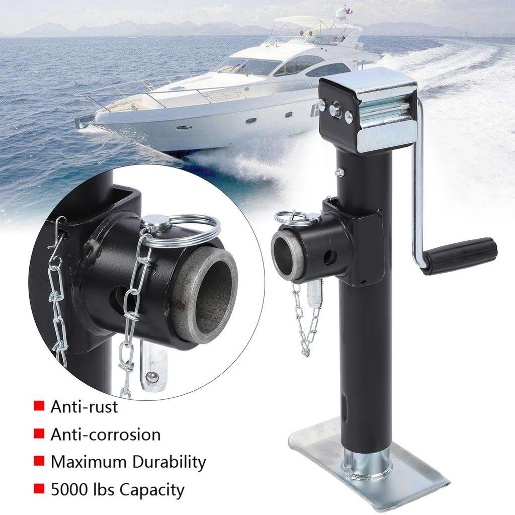 5000 Lbs Yacht Trailer Parts Caravan Jack Wheel Heavy Duty Metal Stand