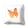 Polyester Pillowcase Butterfly Pattern Pillowcase Car Decoration Home Print Pillowcase Bedside Cushion Cover
