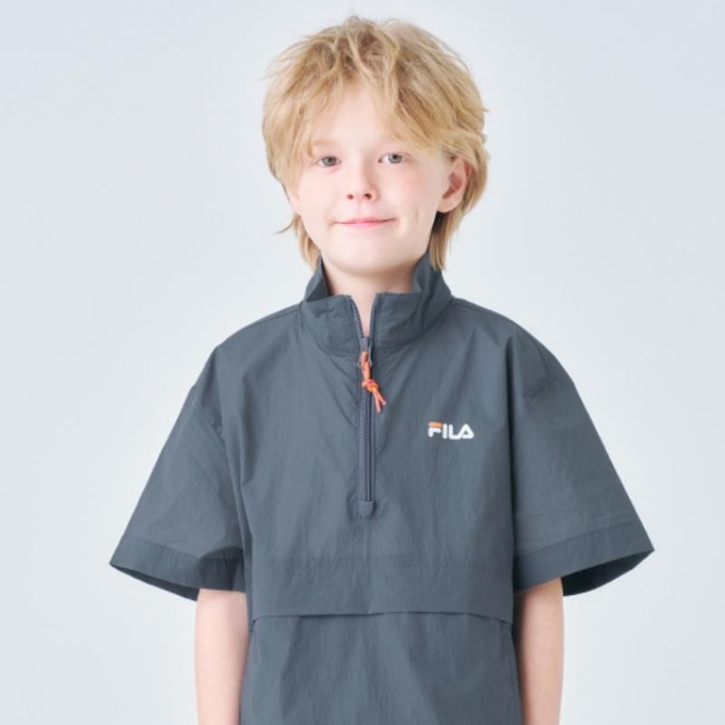 [fila Kids] Camping Graphic Lightweight Anorak  Fk2wtf2101m Stl  q0zFk2wtf2101mStl