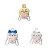 Cartoon Chiikawa Plush Backpack For Daily Use With Storage And Adjustable Straps