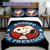 3pcs Duvet Cover Set (1*Duvet Cover + 2*Pillowcase, Without Core), Snoopy Print Bedding Set, Bedroom Decor, All‑Season, Birthday Gift