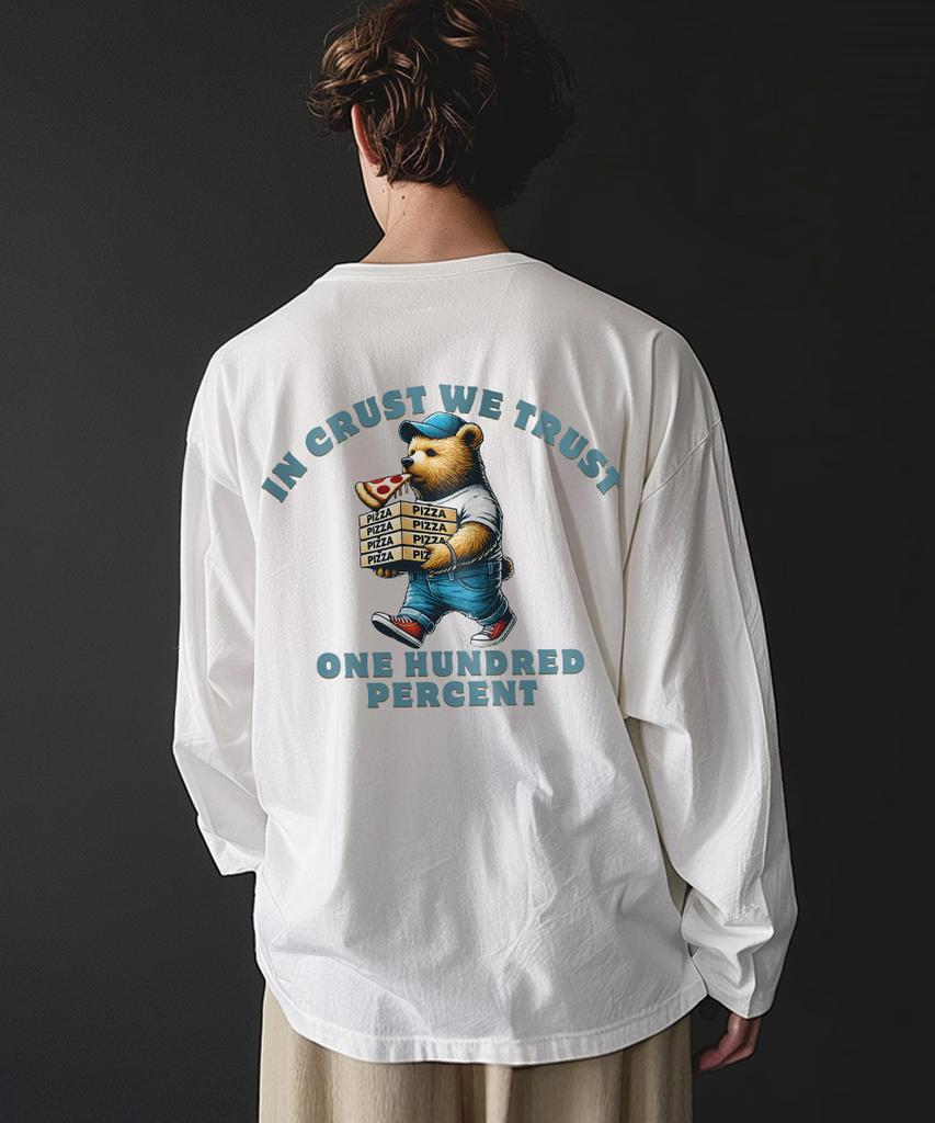 OHP Ohpxgoodd4 Bpizza Lover Basic Long Sleeve T-Shirt