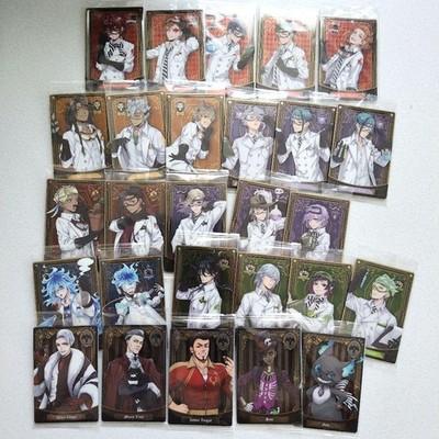 Disney Twisted Wonderland Wafer Card Lab Coat ver. Complete Set 29 FS
