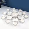 Romantic Love Ceramic Dinnerware Set