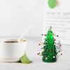 Mini Christmas Tree Miniature Statue Crystals Ornaments  Home Decor