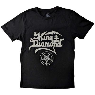 T-shirt Unisex King Diamond: Logo (Nero)