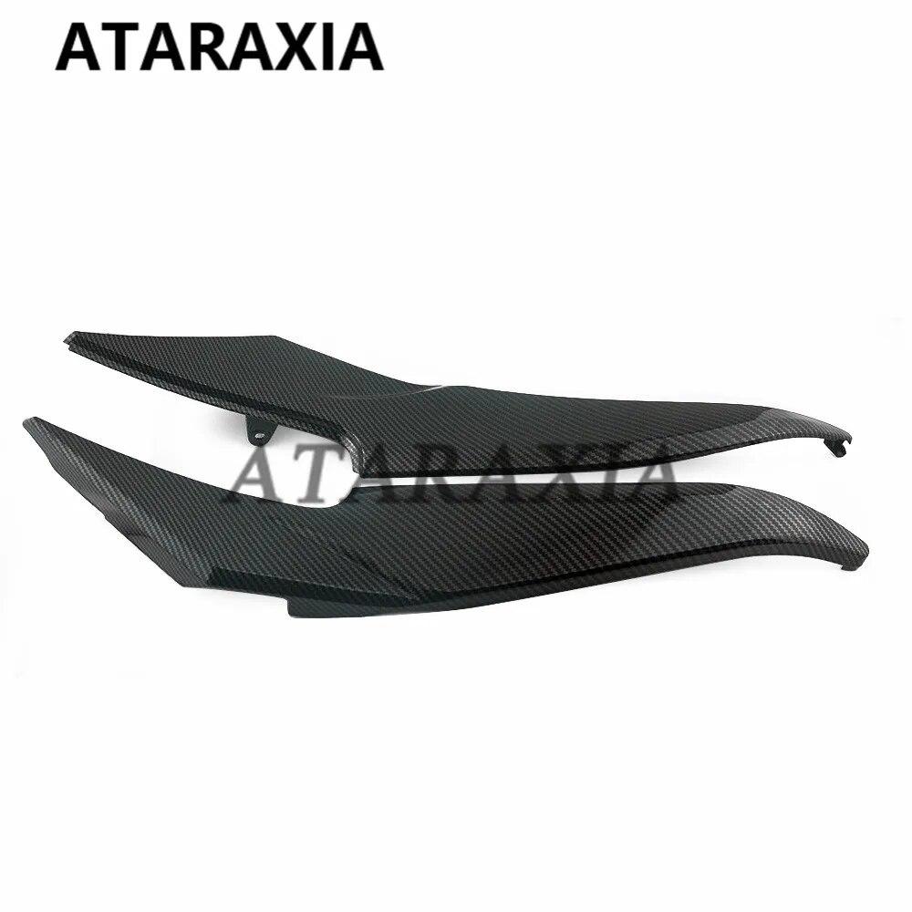 Carbon Fiber Motorcycle Tank Side Cover Panel Fairing Cover Fairing Cowl For Kawasaki ER6N ER6F ER6 EX650 2006 2007 2008