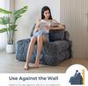 Compact Vacuum Compression Foam Sofa Bed - Ideal for Small Spaces