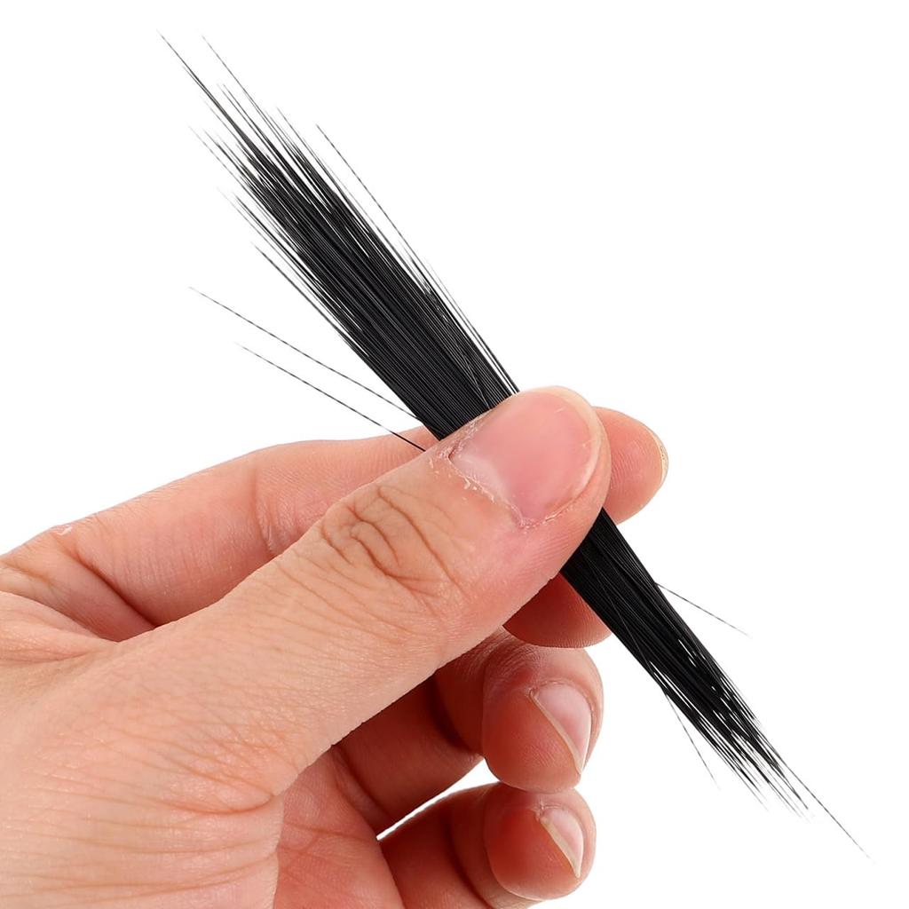 STOBOK Cat Crafts for Plush Thin and DIY Craft Wool Felt Whiskers, Animals, Hamsters, Dogs, Soft, White, Accessories,