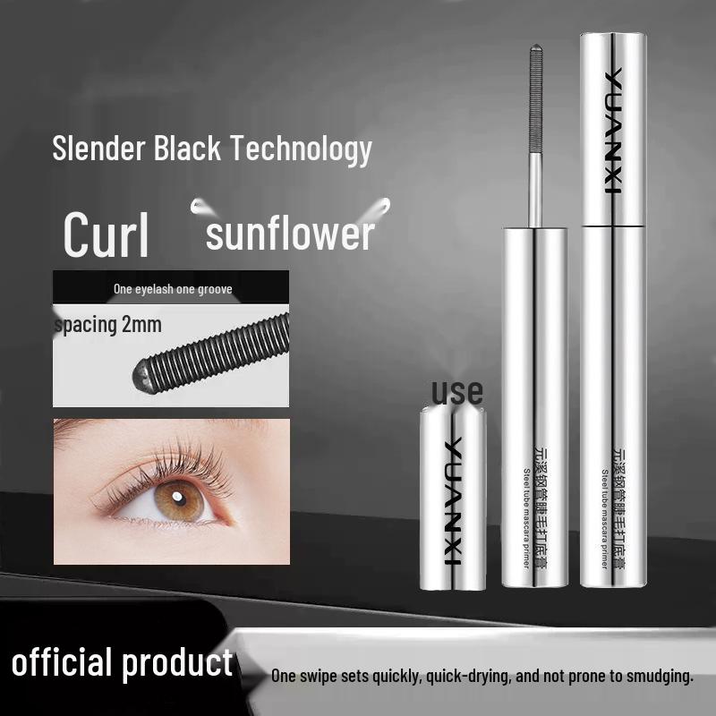 Little Fish Begonia Waterproof Mascara - Long-Lasting, Lengthening, Curling, Smudge-Proof, Volumizing, and Lash-Separating.