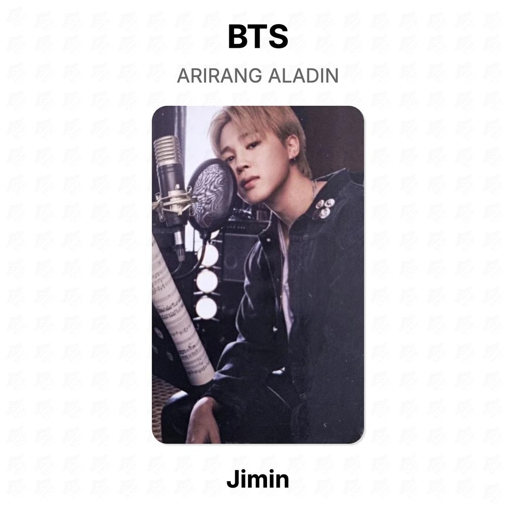 BTS ARIRANG ALADIN Oficiální fotokarta