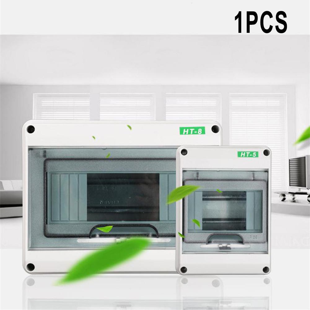 IP65 Waterproof Fuse Switch Box 2 Way Garage 2 5 8 Way 2 MCB 's Fuse Box 40A 30mA RCD Dustproof Horizontal Row