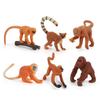 Lifelike Monkey Figurine Plastic Sculpture For Wildlife Education And Decoration