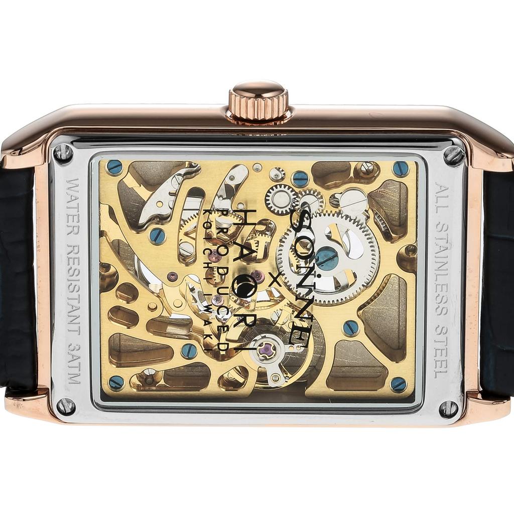 Klokke H021 Marineblå Skive Rustfritt Stål Manuelt Opptrekk 41MM Klokke H021PGZNV [Sonne] Herre