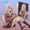 10cm the Journey of Elaina Wandering Witch Anime Action Figure PVC Model Doll Collectible Toy Gift