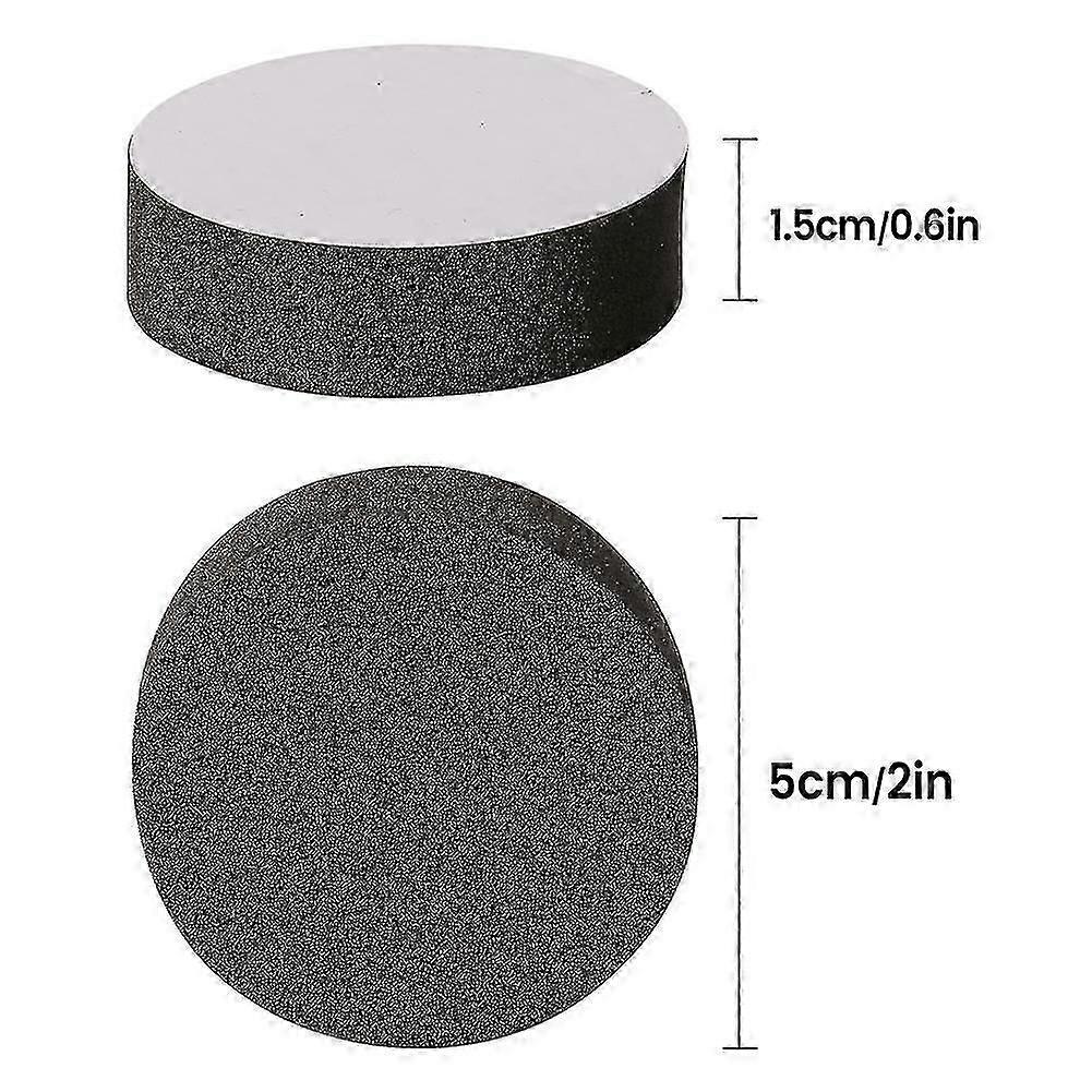 48pcs Pot Feet Risers Natural Rubber Flower Pot Mat Invisible Pot Feet For Heavy Outdoor Plants, Fl