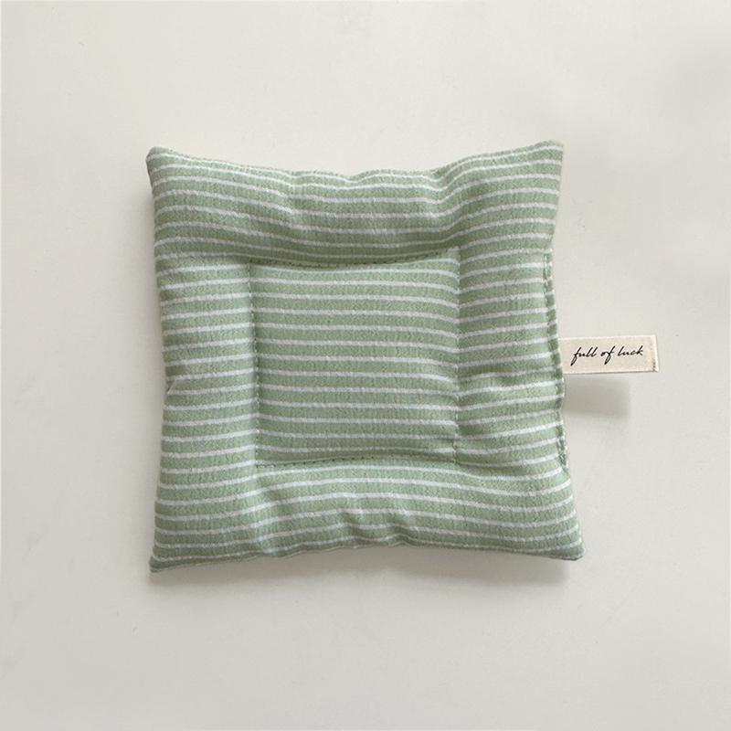 

14x14 см полосатая подставка под стакан, нескользящий хлопковый коврик разных цветов, многофункциональный квадратный домашний декор, аксессуары