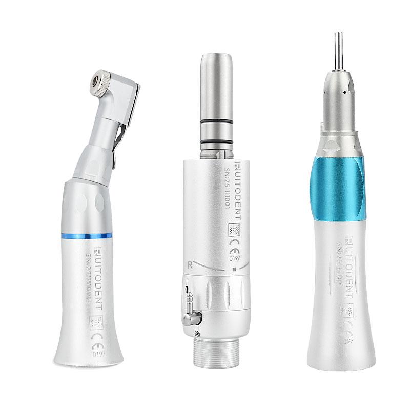 Стоматологический наконечник, низкоскоростной угловой наконечник типа E, низкоскоростной стоматологический низкоскоростной наконечник three-piece unit 2 hole