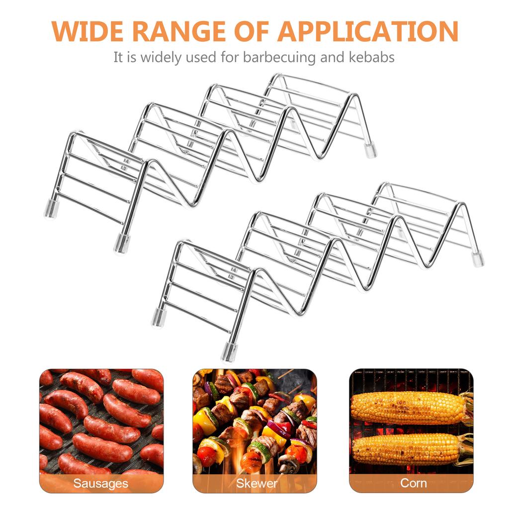 Buy Hooluvs2 Pcs Multipurpose Durable Wave-shaped Spring Roll Burrito ...