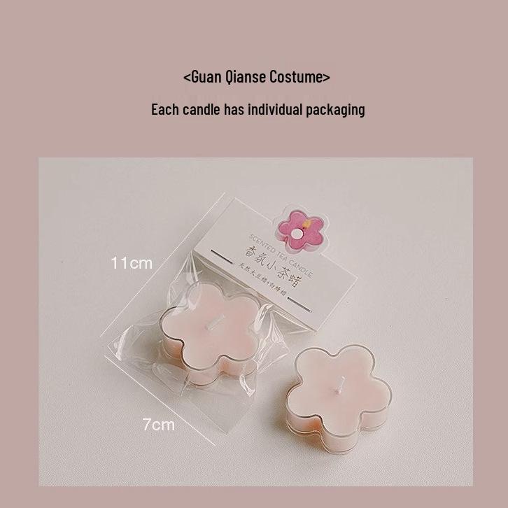 Smokeless Tea Light Candles: 4-8 Hours Heat, Aromatherapy, Romantic Atmosphere