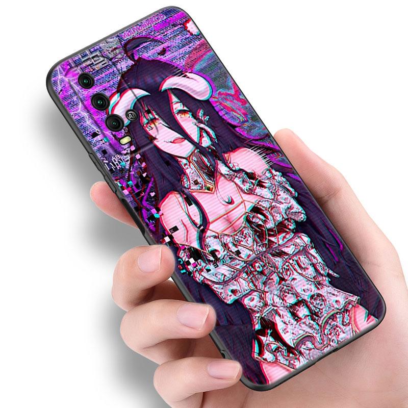 Anime Sad Girl Phone Case For Xiaomi Redmi Note 5 6 9T K20 K40 K50 Pro 7A 8A 9A 9C 9i 10A 10C A1 S2 Soft TPU Black Cover