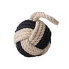 Weighted Door Stopper Heavy Sand Filled Door Stop with Handle Home Office Indoor Decorative Handmade Cotton Rope Ball Floor Doorstop