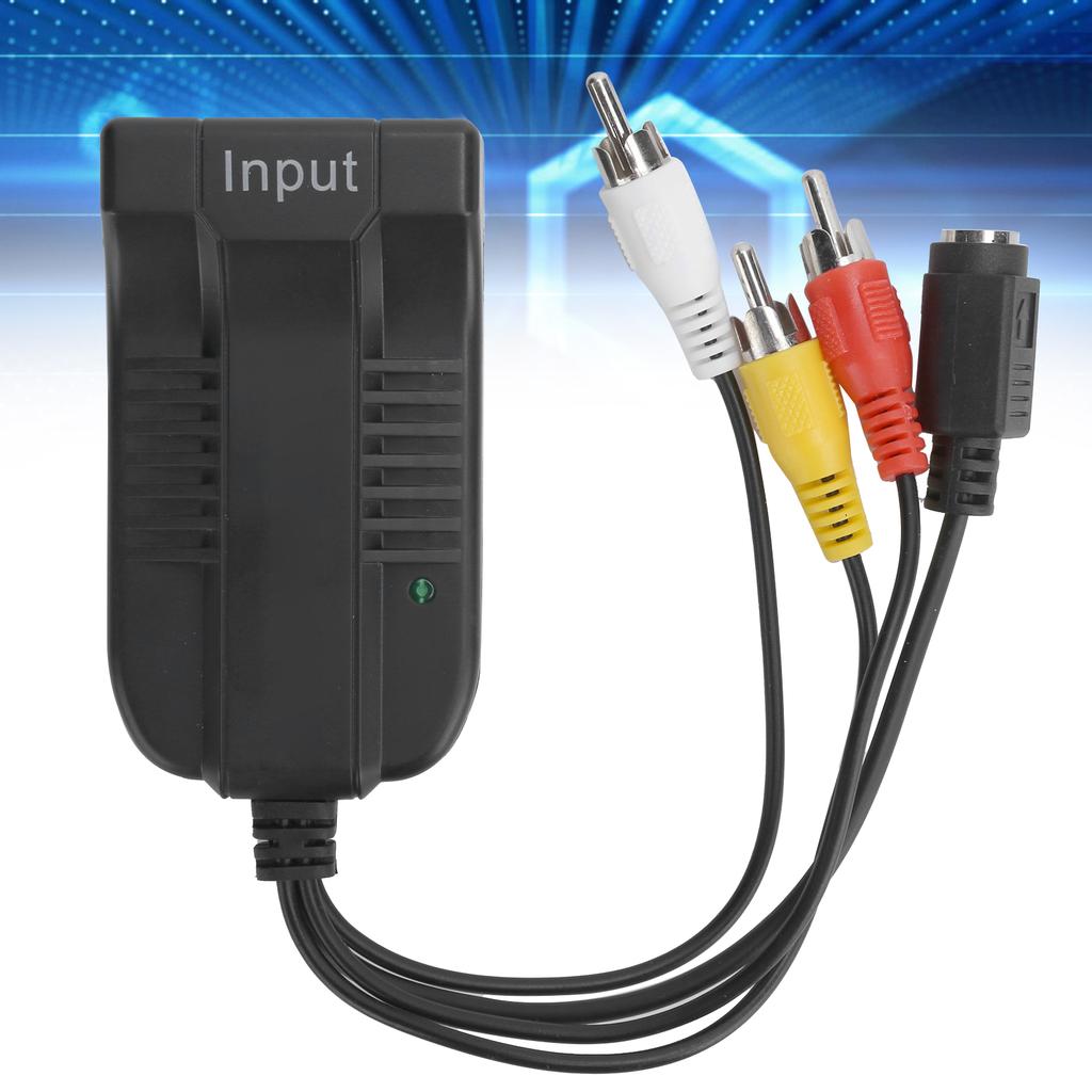 HDMI To Male for AV CVBS S‑Video Adapter Composite Video Audio Cable Converter 1080P