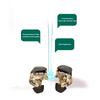 Wired Monitor Earbuds Crisp Treble Powerful Bass Pure Copper   Unit Monitor Earphone with Detachable   Cable