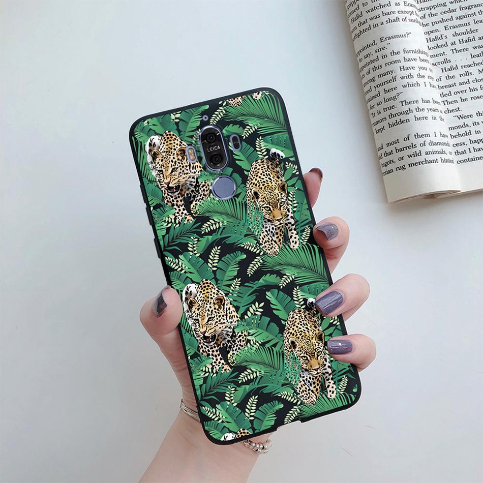 Silicone Case for Huawei Mate 9 10 Pro Soft TPU Protective Cute Butterfly Flower Phone Back Cover Mate9 Mate10 10Pro Case Fundas