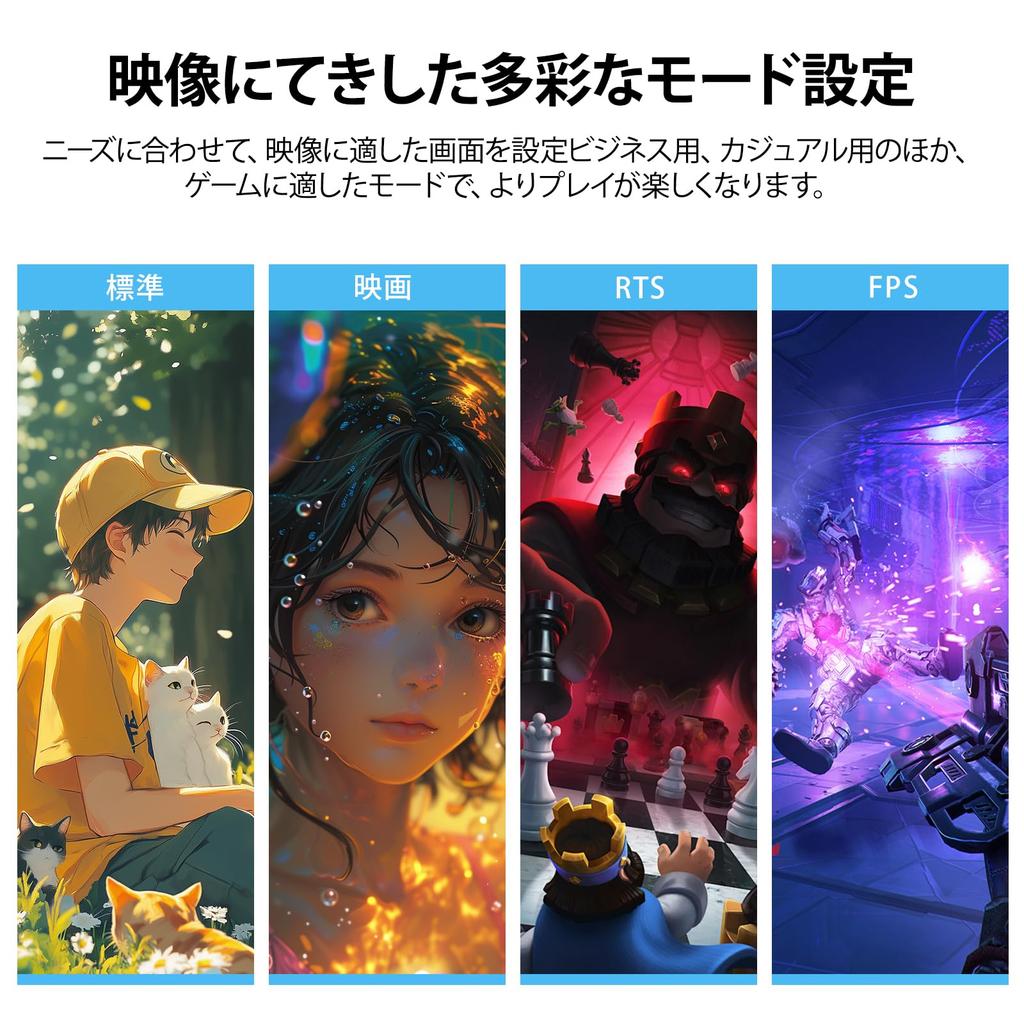 KOORUI PC 100Hz Full HD LCD IPS Adaptive Blue Light Tilt HDMI VGA VESA E2711F 27-inch Monitor, Display, Panel, Matte, Sync, Reduction, Adjustment, +