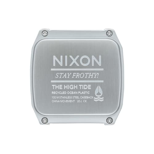 NIXON High Tide Shock-Resistant Digital Watch for Men and Women, Unisex (Gray)