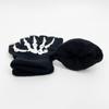Herren Lustige Totenkopf-Klaue Fingerhandschuhe - Kreative Mode für Herbst und Winter