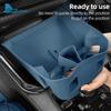 Pour BMW X3 G45 2025 2026 Silicone Console de Voiture Porte-gobelet Chargeur sans Fil Tapis de Protection Accessoires Auto Style Intérieur