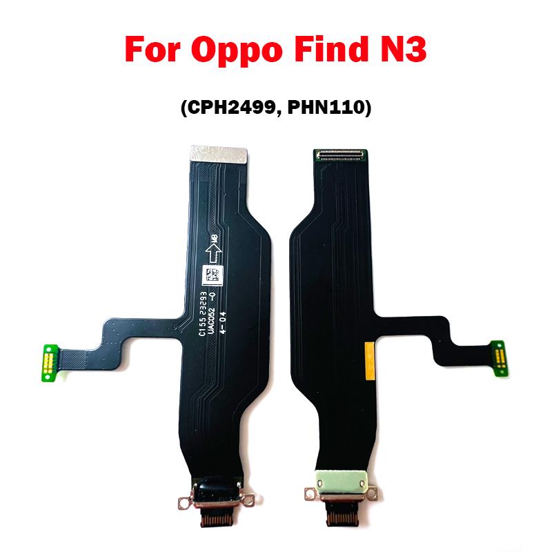 

For OPPO Find N3 Charging Dock Port USB Connector Mainboard Flex Cable For Find N3