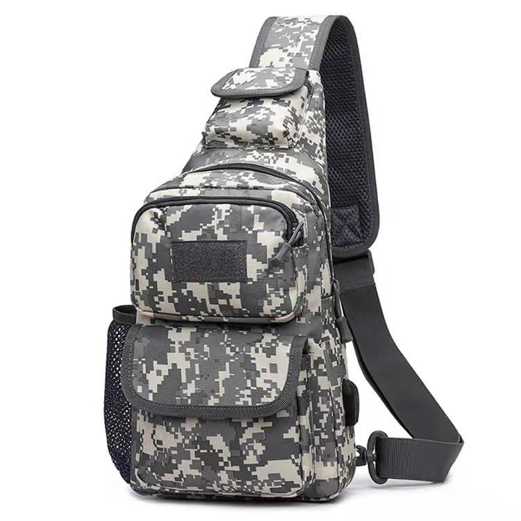 

Men s Camouflage Tactical Crossbody Chest Bag - Multifunctional Outdoor Shoulder Pack