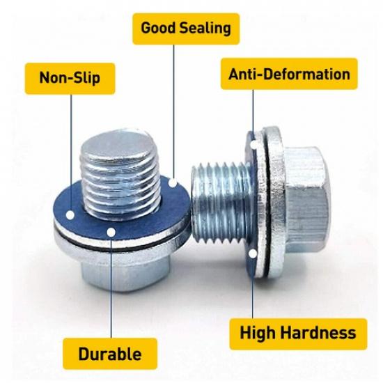 90430-T0024 Oil Plug Drain Washer Gasket For TOYOTA &LEXUS & SCION 90430-12031