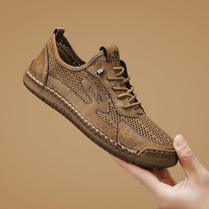 Men's Casual Shoes Mesh Breathable New Male Comfortable Outdoor Walking Shoes Classic Men Shoes Large Size Sneakers