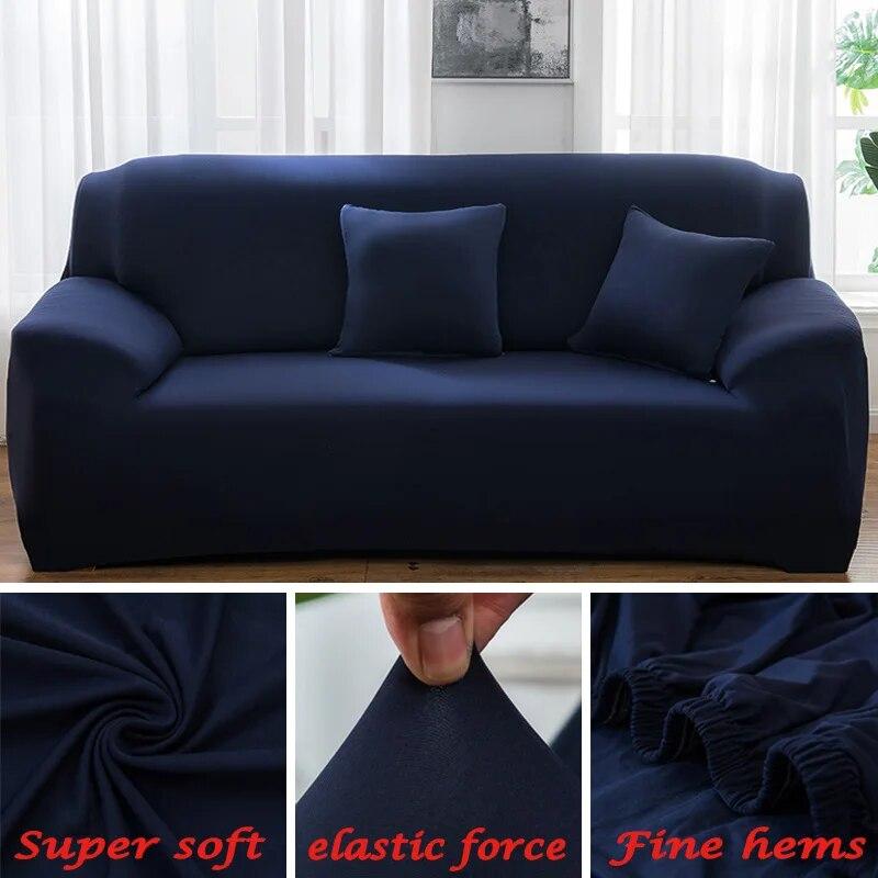 Elastic Sofa Cover For L -Shaped Corner Sofa Full Wrap Sofa Slipcover For Living Room Home Decor Couch Cover