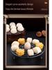 304 Stainless Steel Steaming Rack for Rice Cooker - Waterless Heat, Versatile Bun Steamer with High Legs.