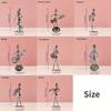 Elegant Metal Guitarist Handcrafted Statue - Iron Music Sculpture, Perfect Choice for Home and Office Decor, Ideal Gift for Music Lovers