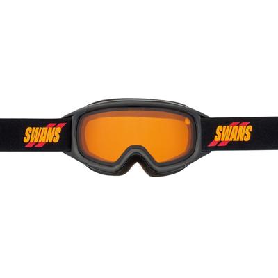 Made In Japan Snow Goggles for Children Ages Glasses JUMPIN Ski Snowboard UV Junior BKBK Glasses Ages [SWANS] 5-12, Compatible, Anti-Fog, Goggles,