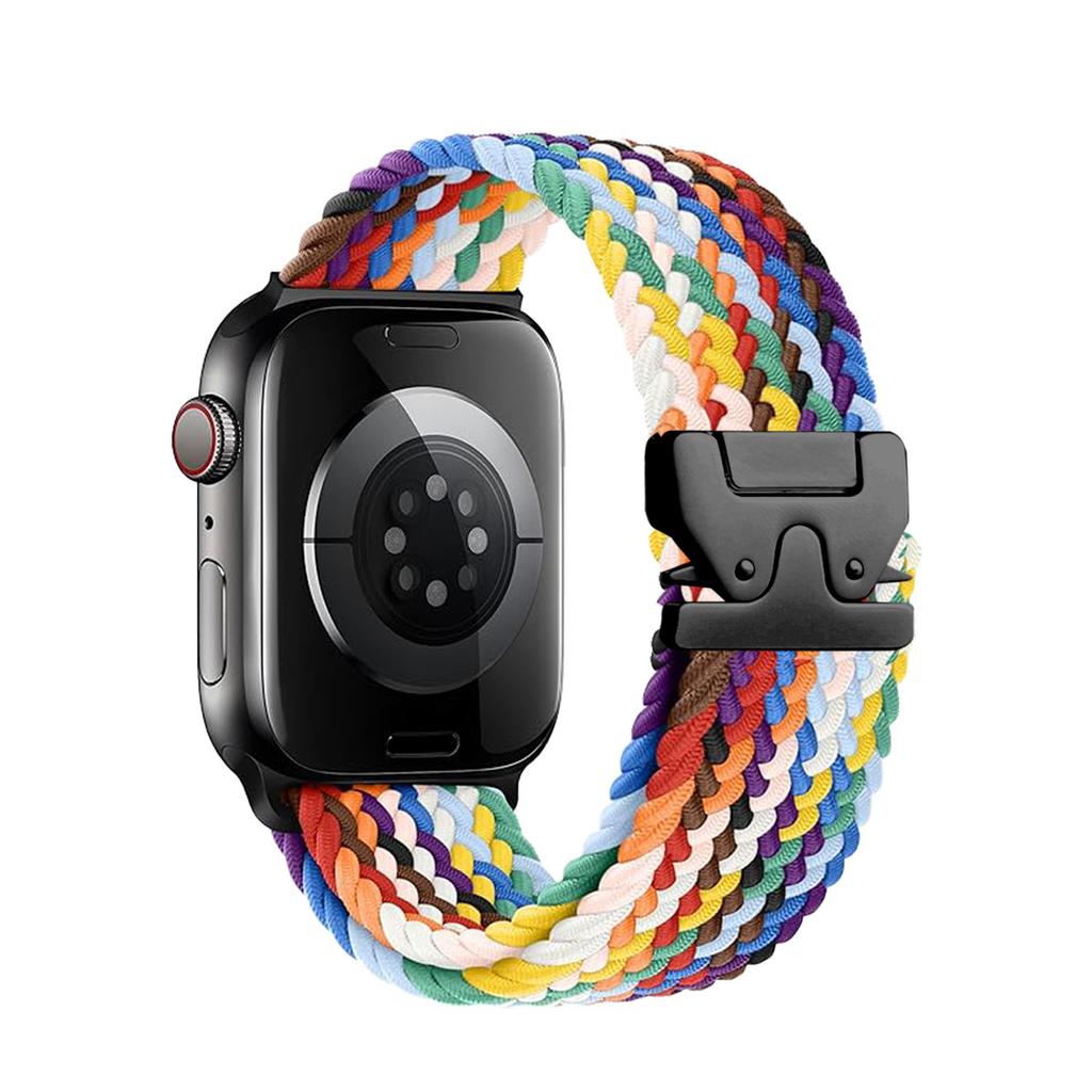 Apple Watch Parachute Buckle Nylon Braided Loop Strap