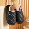 New Cotton Slippers Autumn and Winter Waterproof Plush Indoor Non-slip Silent Outer Wear Household Slippers