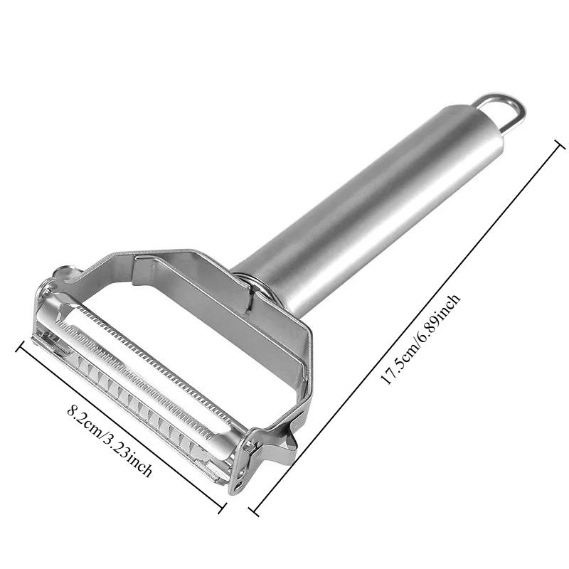 

Stainless steel fruit and vegetable quick peeler, universal for apples, potatoes, cucumbers, peeler, shredded kitchen tool