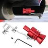 Turbo Sound Whistle Muffler, Beautiful Aluminum Alloy Material Turbo Sound Whistle for Motorcycle