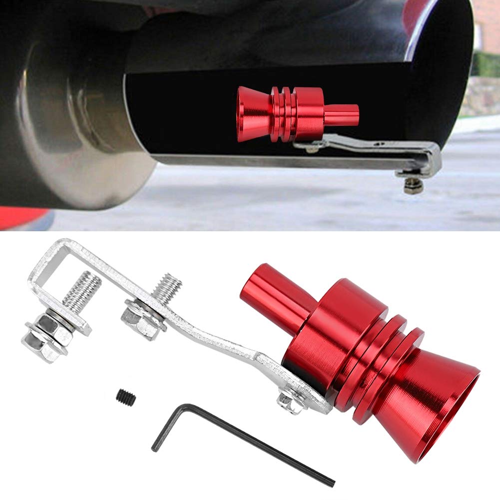 Turbo Sound Whistle Muffler, Beautiful Aluminum Alloy Material Turbo Sound Whistle for Motorcycle