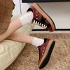 Hoshino 2025 new model old casual versatile color matching trend flash color board shoes low-top flat star shoes women
